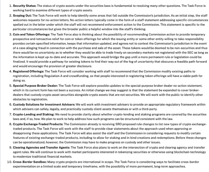 加密货币工作组网站披露信息