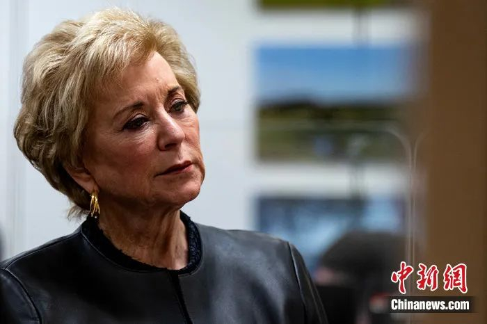 资料图：琳达·麦克马洪。图/视觉中国