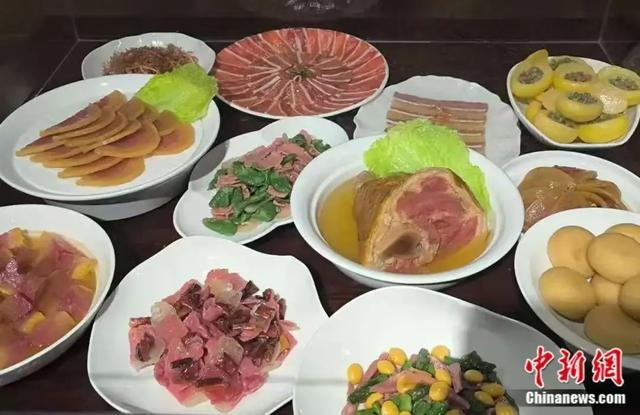 宣威火腿宴。郝益旻 摄