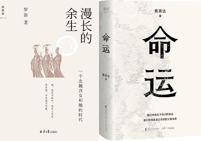 《漫长的余生》和《命运》书封
