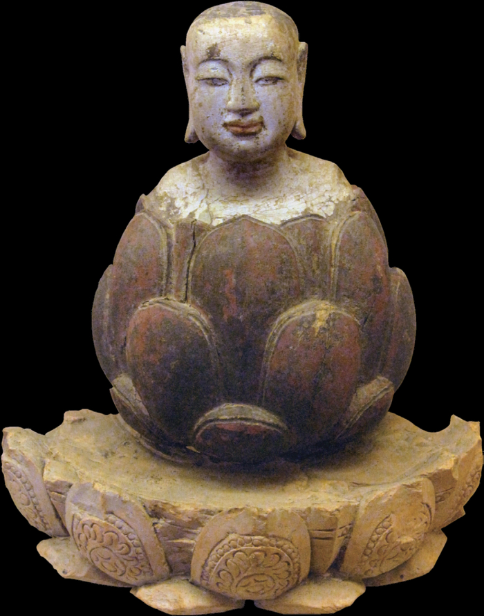 越南的莲化童子佛（14-15 世纪）