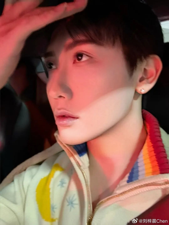 刘梓晨曾因夸张的样貌引发争议