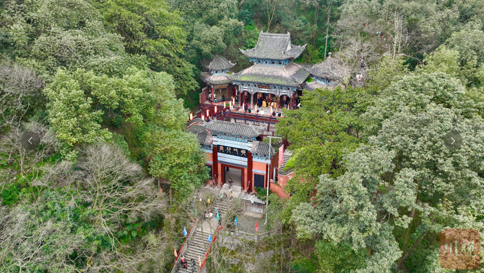 位于宜宾翠屏山的哪吒行宫。 罗顺 摄