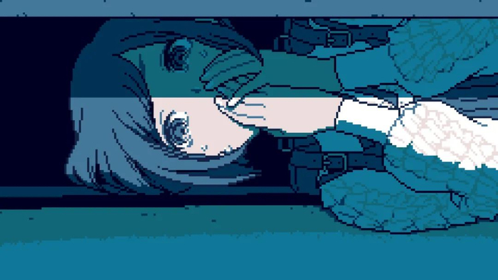 令我印象深刻的是，尽管是像素画风，但制作组对角色眼神的刻画相当到位