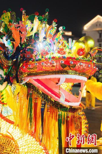 板龙龙头。 杭州市萧山区非物质文化遗产保护中心供图