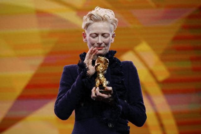 蒂尔达·斯文顿。视觉中国 图