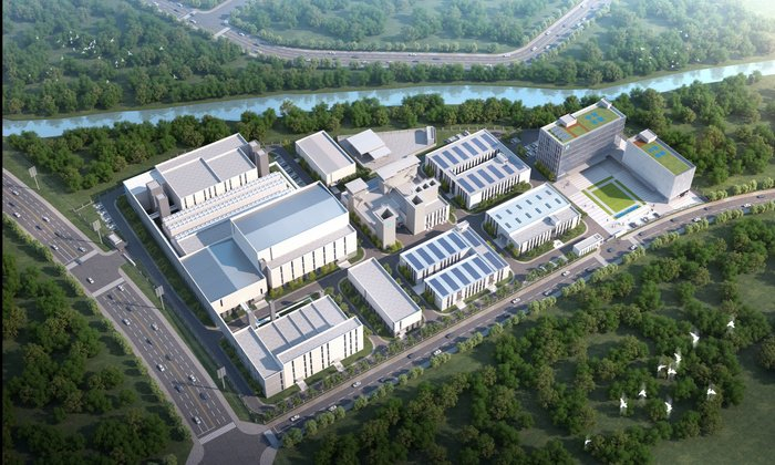 中发天信（崇州）项目平面效果图 图源：崇州市委宣传部