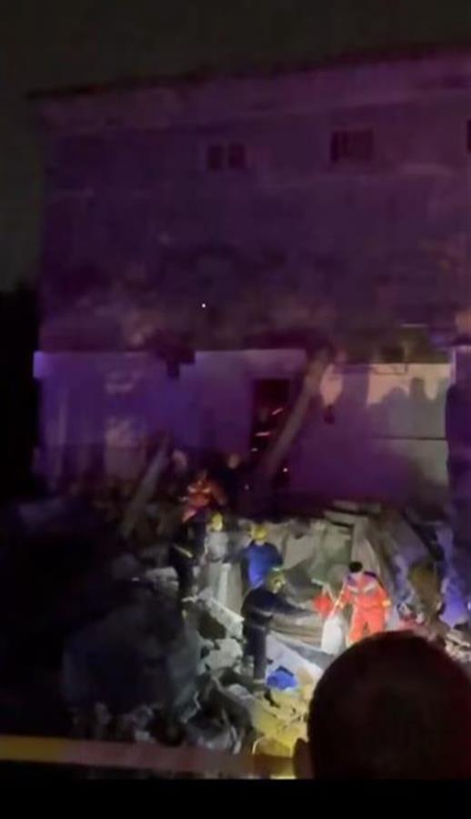 救援现场  视频截图