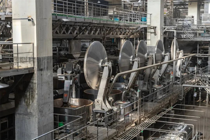 ▎古井智能园酿酒——车间自动上甑