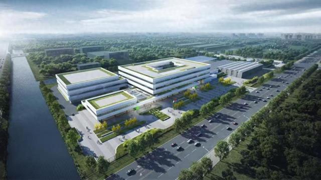 先正达集团全球植保中国创新中心项目效果图。