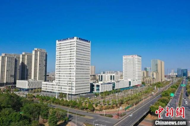 长沙经开区科技新城国际人才港。长沙经开区供图