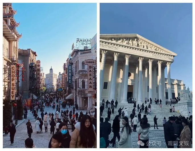 《唐探1900》拍摄取景地乐陵影视城在春节期间成为了热门旅游打卡地