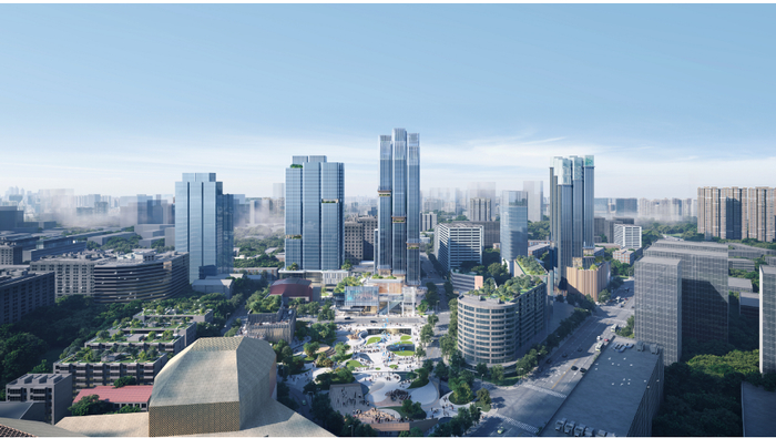 ▲成都音乐文创总部基地项目