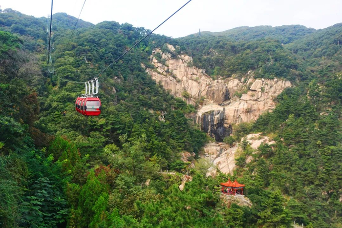 △沂蒙山云蒙景区风光