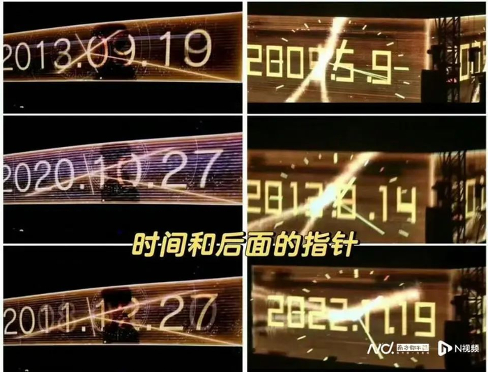 网友制作的对比视频图