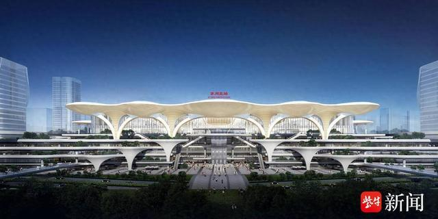 苏州北站设计效果图
