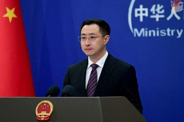 外交部发言人林剑。图片来自外交部