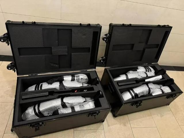 带到活动现场的机器人组件 受访者供图