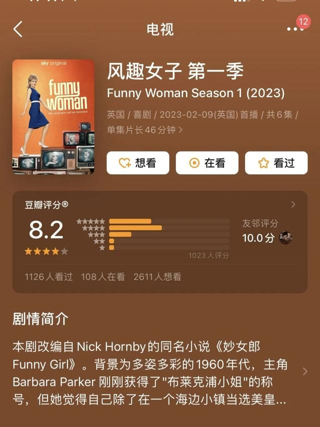 《妙女郎》改名为《风趣女子》。豆瓣截图