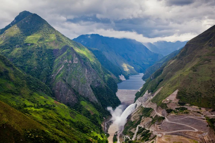 湖北能源秘鲁查格亚水电站 供图：湖北能源瓦亚加发电公司