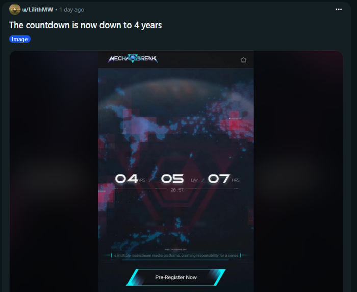 测试前预热的官网倒计时也让玩家感受到了“度日如年”