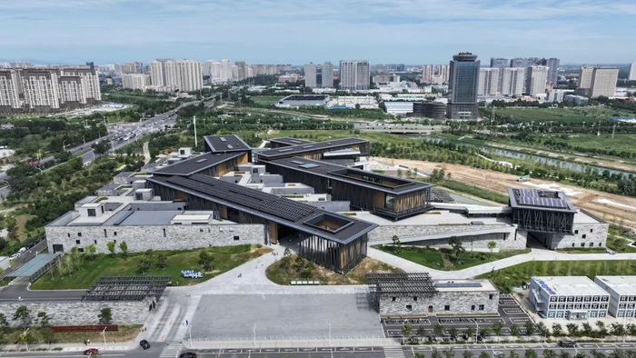 中国古动物馆（保定自然博物馆）。图源：河北日报