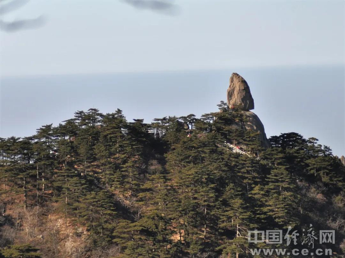 安徽黄山风景区。