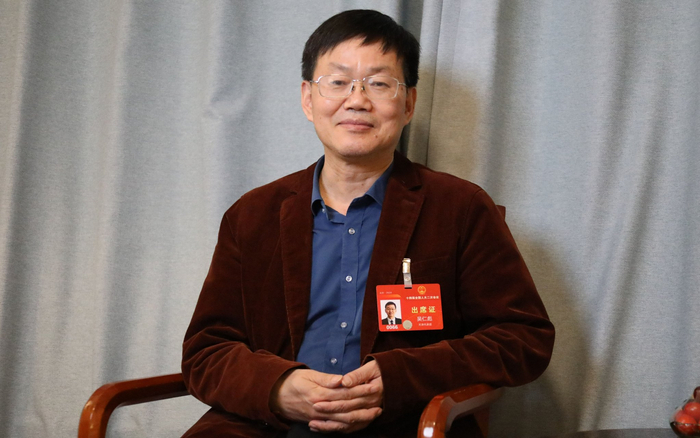 全国人大代表、中国民航大学副校长吴仁彪。受访者供图