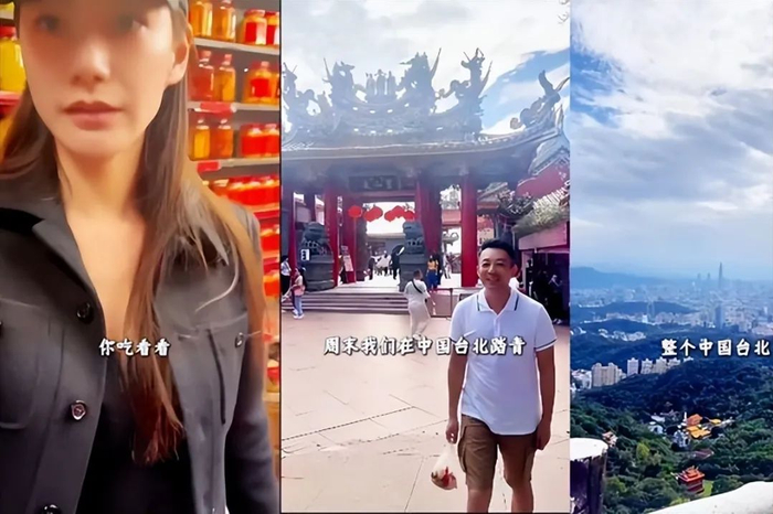 ▲汪小菲近日带着老婆与女儿爽玩台湾