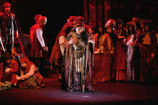 歌剧《游吟诗人》剧照。受访者供图