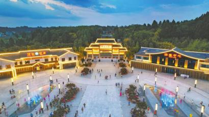 陈毅故里景区。