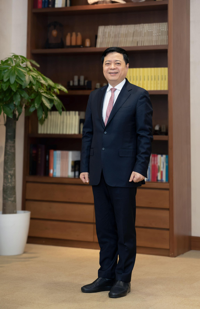 全国政协委员、正泰集团董事长南存辉。受访者供图