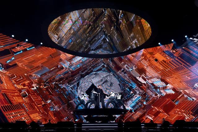 歌手林忆莲演唱会现场。主办方供图