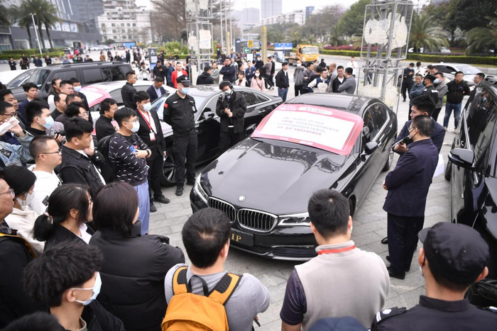 往届问题车展（广州）现场