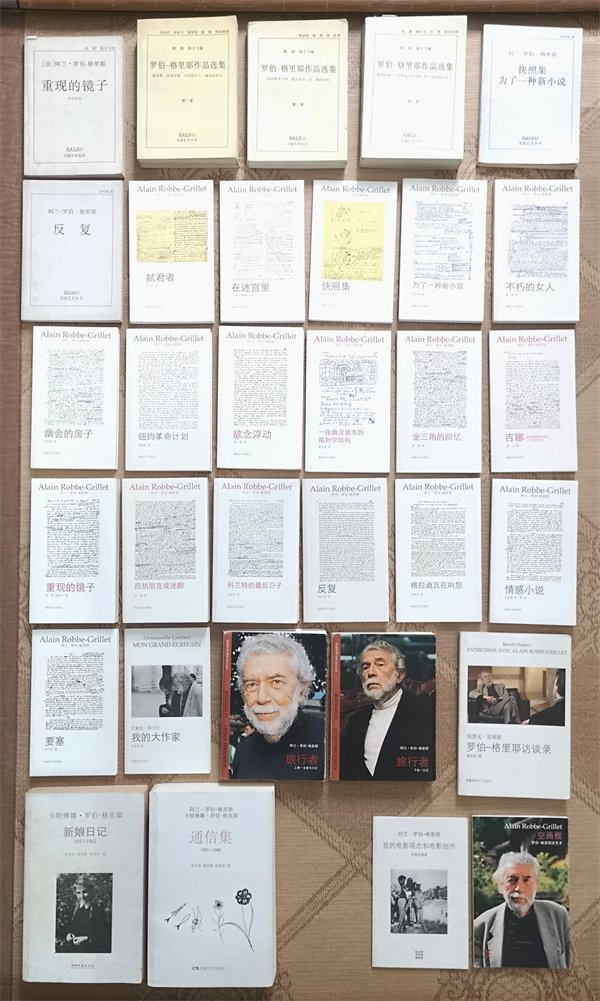 阿兰·罗伯-格里耶作品选集，湖南文艺出版社