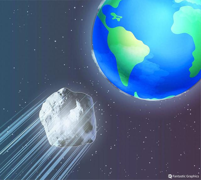 小行星示意图（视觉中国）