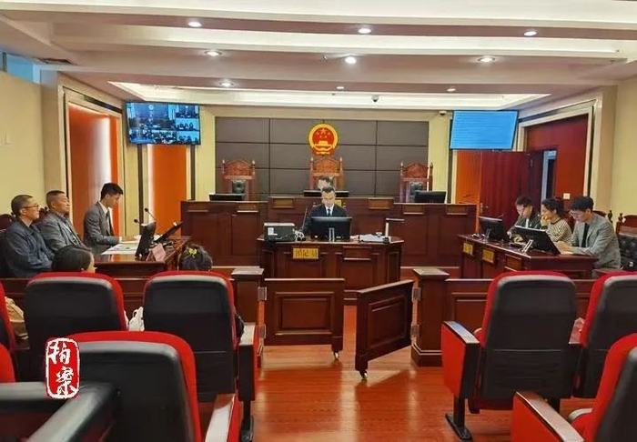 2024年10月，渝北区消委会参加本案庭审并发表支持起诉意见。（重庆渝北区消委会供图）