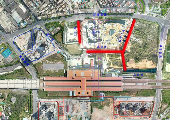 △项目计划建设区域（图中红色标记区域）