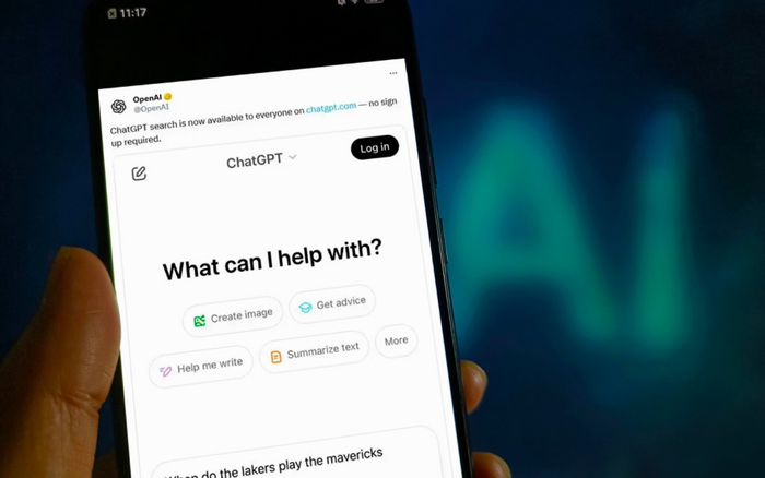 chatGPT对话页面。 图源 ic photo