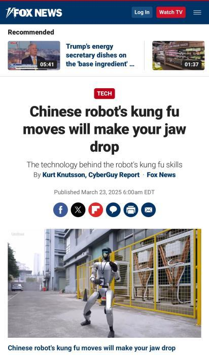 图片来源：美国福克斯新闻网站截图