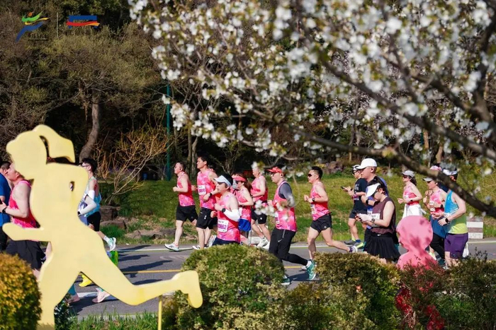 无锡马拉松比赛现场。图据赛事官方网站