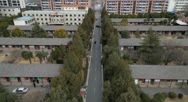 固镇县委大院俯瞰。