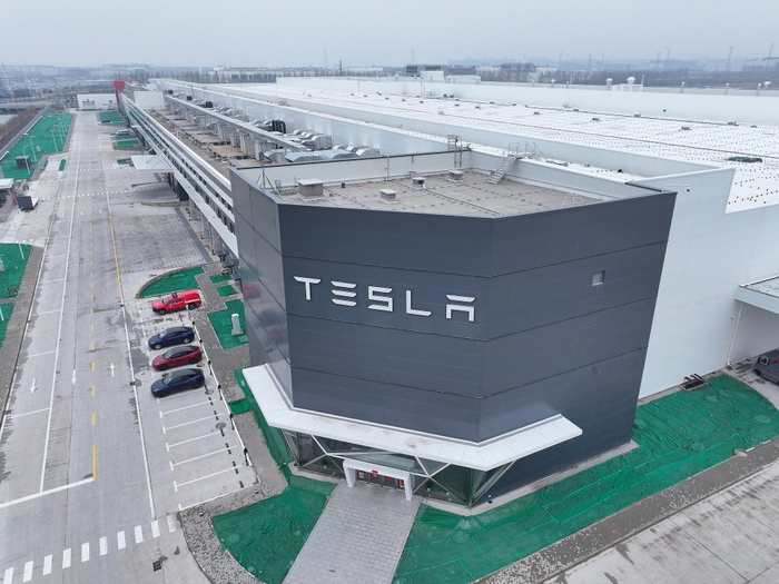 2025年2月11日，特斯拉上海储能超级工厂。