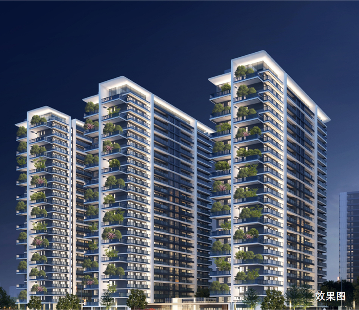 （义承·丹霞翠屿项目效果图）