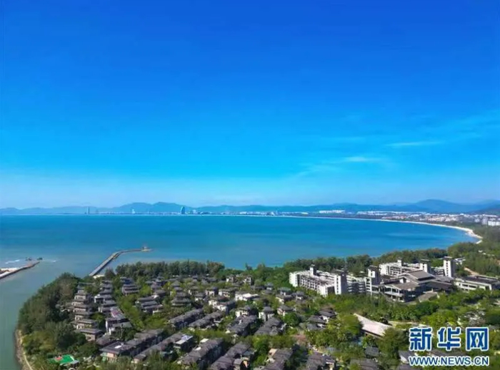 △航拍赤岭村。图源：新华网