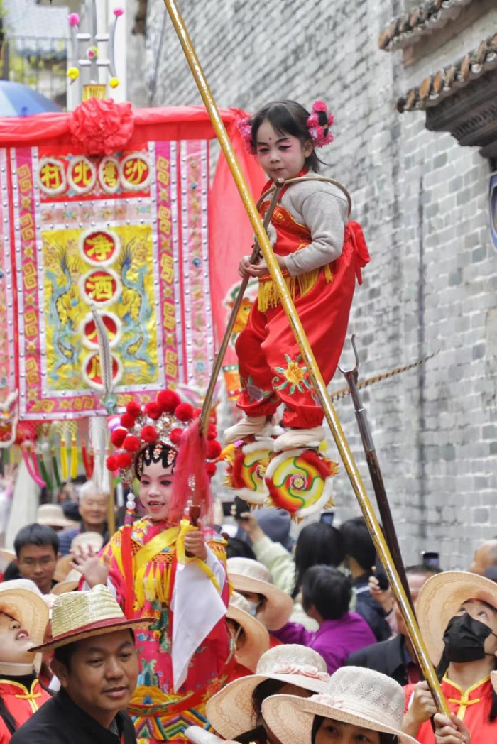 三月三,沙湾飘色巡游好热闹!