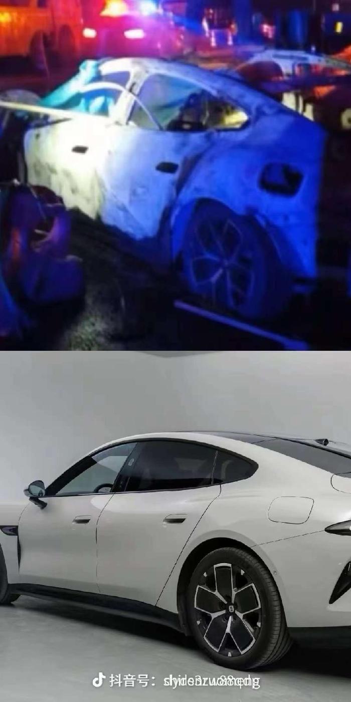 网友发布的事故现场图片