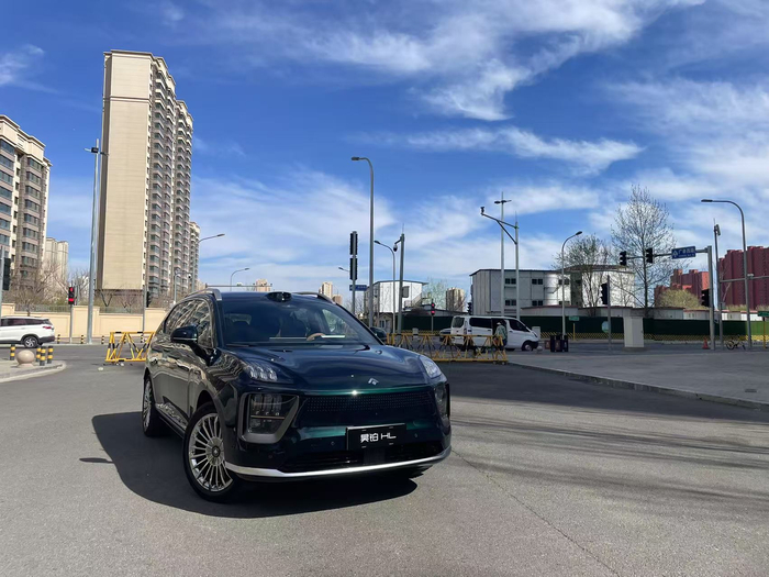 昊铂HL外观。 新京报贝壳财经记者 白昊天 摄