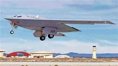 资料图：美国B-21隐身轰炸机（来源：中国国防报） 