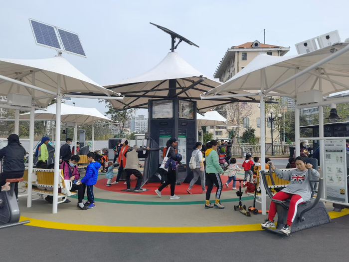 （投放于广东省内的好家庭智能健身房）